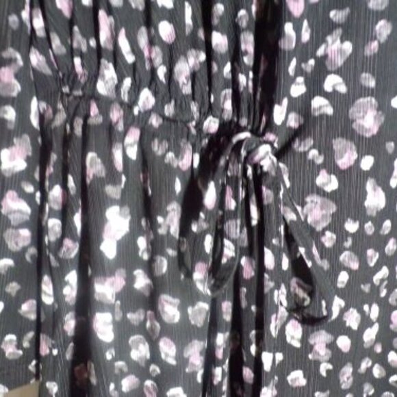 Cato Est 1946 Womens Tunic Top 22/24W Asymmetrical Hem Stretch Long Sleeve - Picture 3 of 5